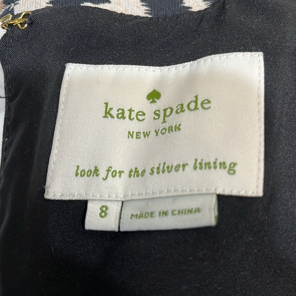 🎉Host Pick🎉 Kate Spade ♠️ black dress with leopard print collar! - Picture 3 of 7